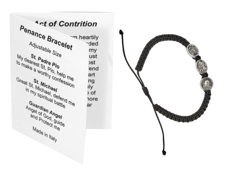 Kid's Black Penance Bracelet