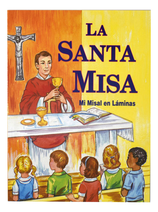 La Santa Misa - Mi Misal En Laminas - 12 Pieces Per Package