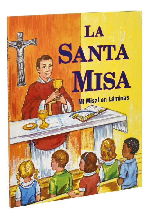 La Santa Misa - Mi Misal En Laminas - 12 Pieces Per Package