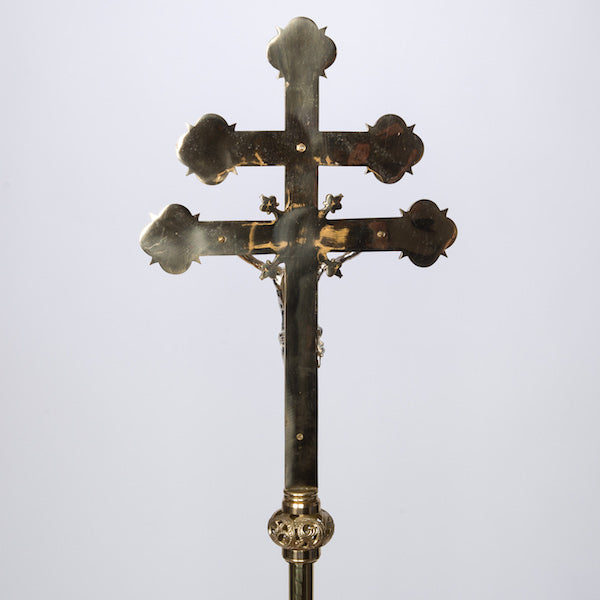 Large Bishop Processional Crucifix