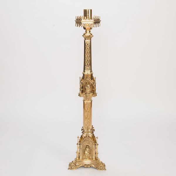 Large Gothic Style Paschal Candlestick