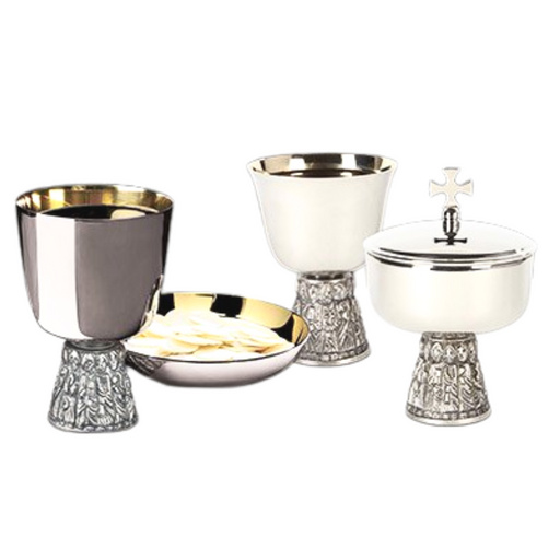 Last Supper Chalice, Ciborium and Common Cup Set