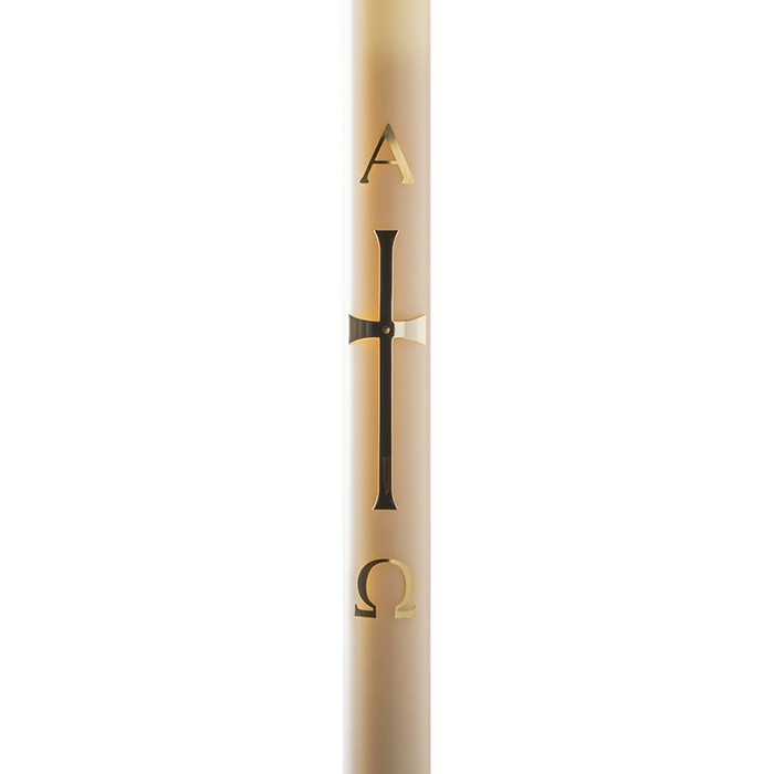 Paschal Candles Shells - Latin Cross