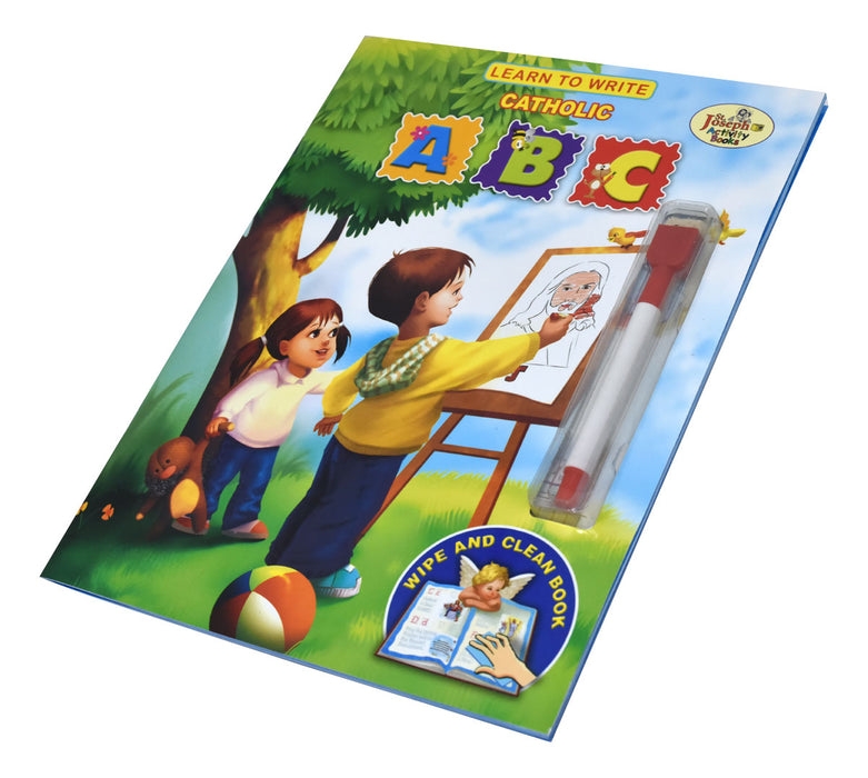 Learn To Write Catholic ABC - 4 Pieces Per Package