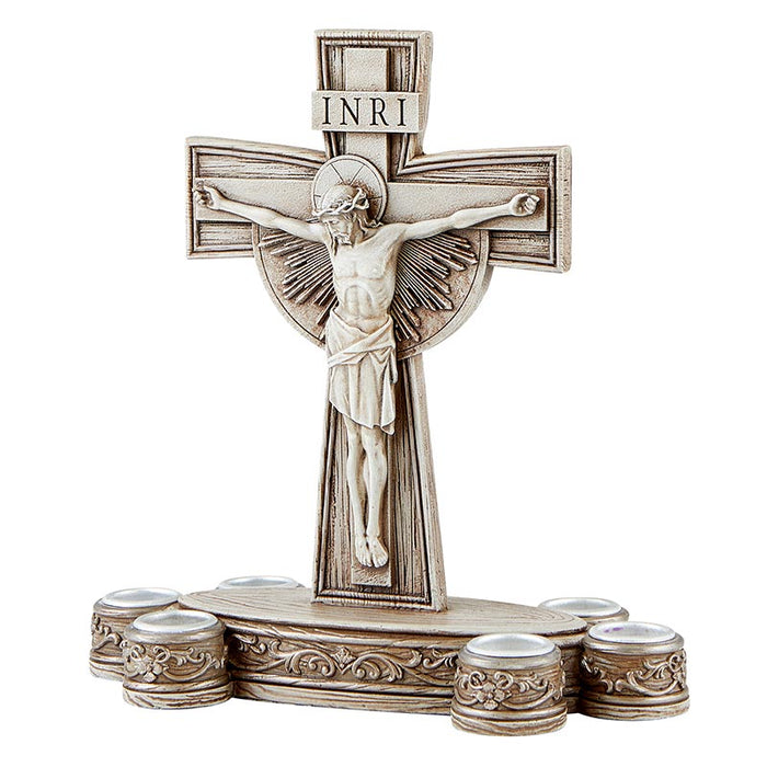 Lenten Crucifix Candle Holder