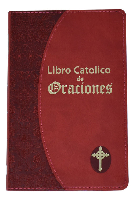 Libro Catolico De Oraciones - Burgundy - 2 Pieces Per Package