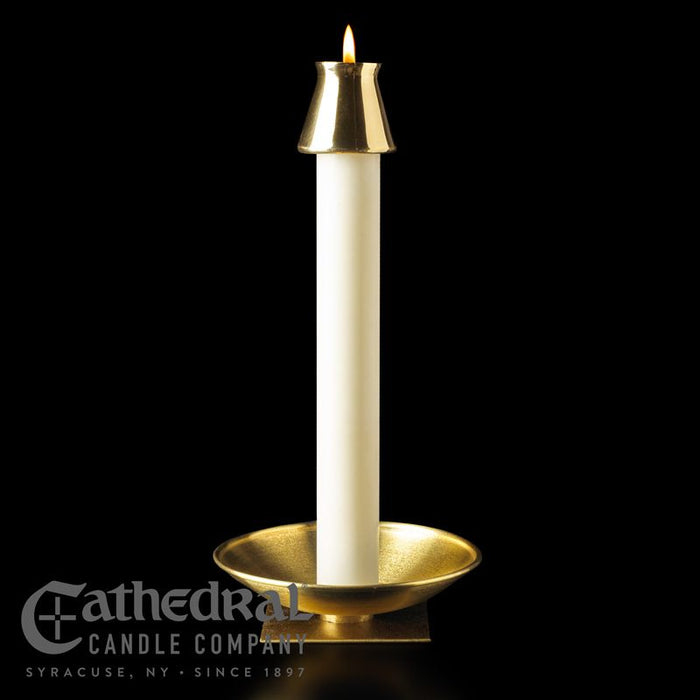 Low Standing Brass Candlestick (APE Socket)