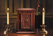 Maple Hardwood Tabernacle - Chalice/Host/Grape