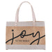 Market Tote with 9" Drop Handle - Joy to the World