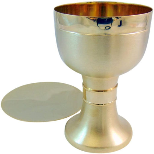 Matte Finish Chalice and Paten Set