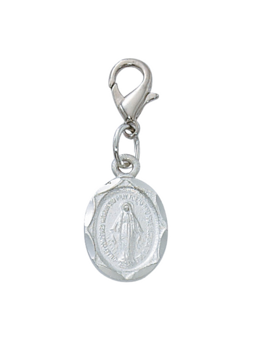 Miraculous Medal Clip Charm our lady of miraculous medal power of the miraculous medal miraculous medal protection 