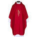 51" L Monastic Chasuble Alpha Omega and Cross Design Church Supply Church Apparels Chasuble liturgical vestment