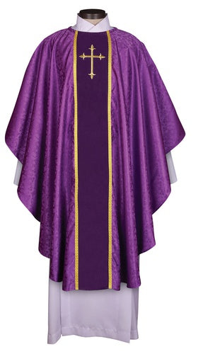 Monastic Jacquard Chasuble Church Supply Church Apparels Chasuble liturgical vestment