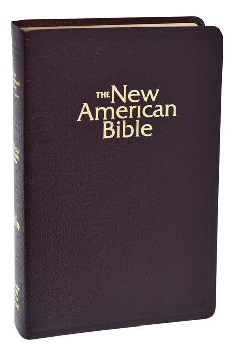 NABRE Deluxe Gift Bible - Burgundy Bonded Leather