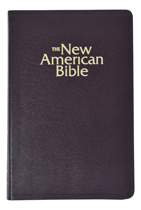 NABRE Deluxe Gift Bible - Burgundy Bonded Leather