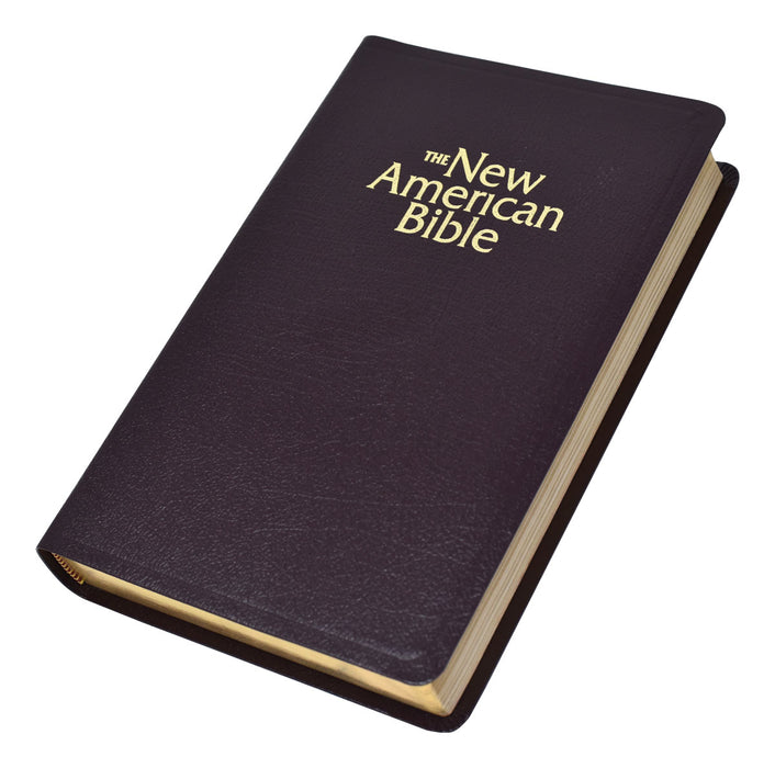 NABRE Deluxe Gift Bible - Burgundy Bonded Leather