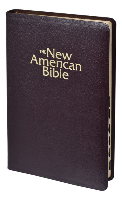 NABRE Deluxe Gift Bible - Burgundy Indexed