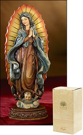 6" Our Lady of Guadalupe Statue