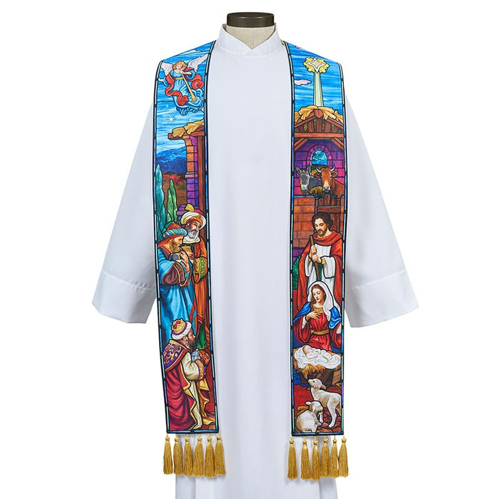 Nativity Overlay Stole