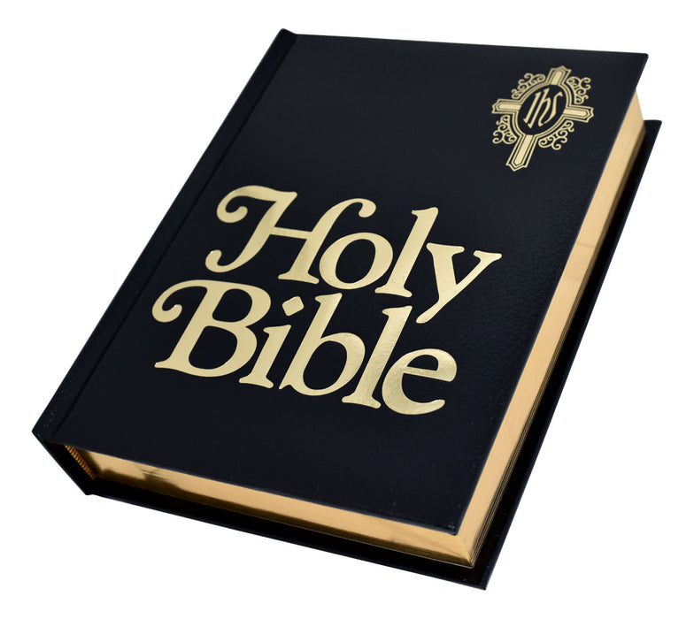 New Catholic Bible Family Edition - Black