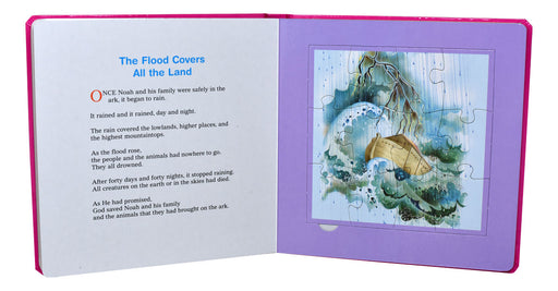 Noah And The Flood (Puzzle Book) - 4 Pieces Per Package