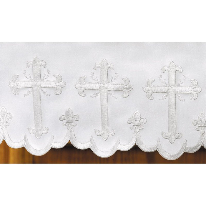 One Sided Scalloped Edged Altar Frontal - 1 Piece Per Package