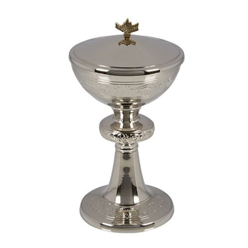 Ornamented Nickel Plated Ciborium 