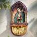 Our Lady Of Guadalupe Lasered Wood Holy Water Font - 4 Pieces Per Package Our Lady Of Guadalupe Lasered Wood Holy Water Font Lasered Wood Holy Water Font - Our Lady Of Guadalupe