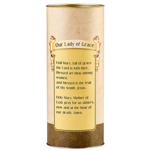 Our Lady of Grace Devotional Candle