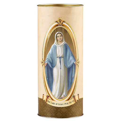 Our Lady of Grace Devotional Candle