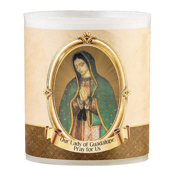 Our Lady of Guadalupe Devotional Votive Candle