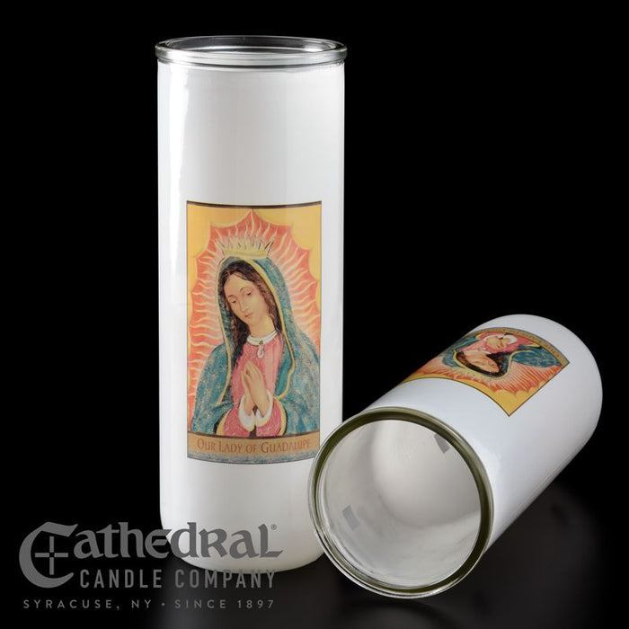 5, 6, 7-Day Sacred Image Candle Globes