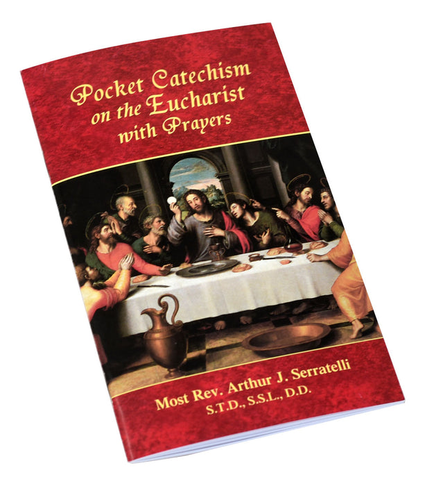 Pocket Catechism On The Eucharist With Prayers - 12 Pieces Per Package