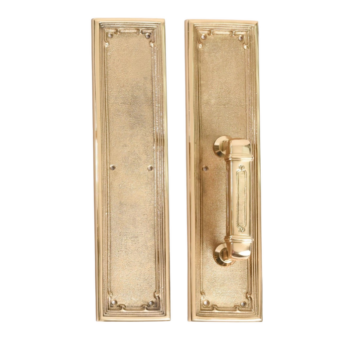 Polished Brass Church Door Hardware