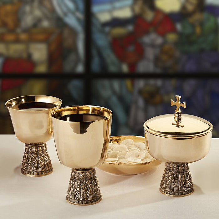 Polished Brass Last Supper Common Cup