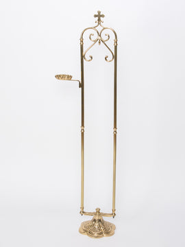 Polished Brass Traditional Censer Stand