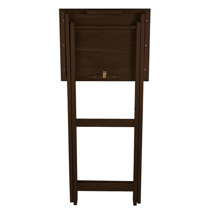 Portable Folding Lectern - Walnut Stain