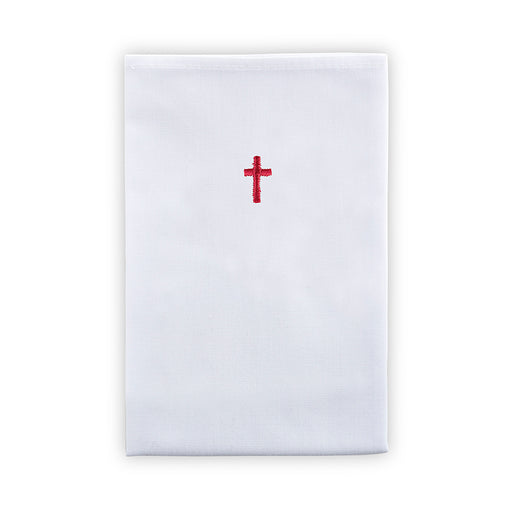 Red Cross Cotton Lavabo Towel - 12 Pieces Per Package