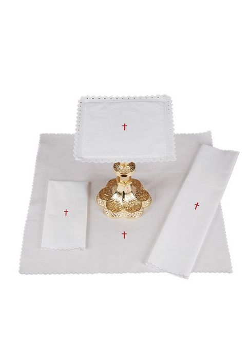 Red Cross Altar Linen Gift Set