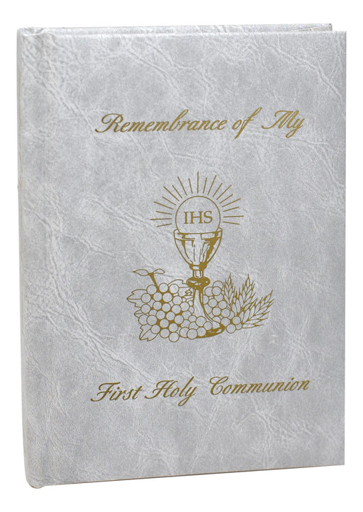 Remembrance Of My First Holy Communion - Girl - White Edges