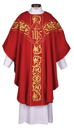 Roma Embroidered Chasuble Embroidered Chasuble Church Supply Church Apparels