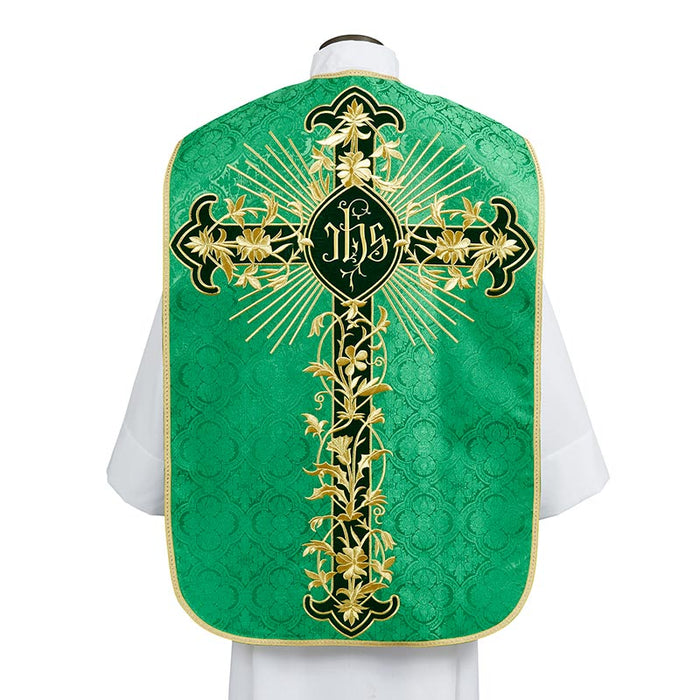 Roman Chasuble with Accessories - Emmanuel Collection