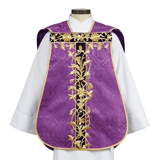 Roman Chasuble with Accessories - Emmanuel Collection