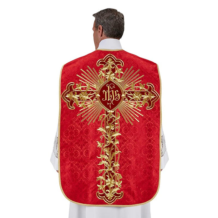 Roman Chasuble with Accessories - Emmanuel Collection