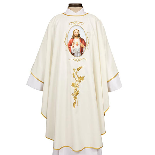 Sacred Heart Chasuble - Amalfi Collection