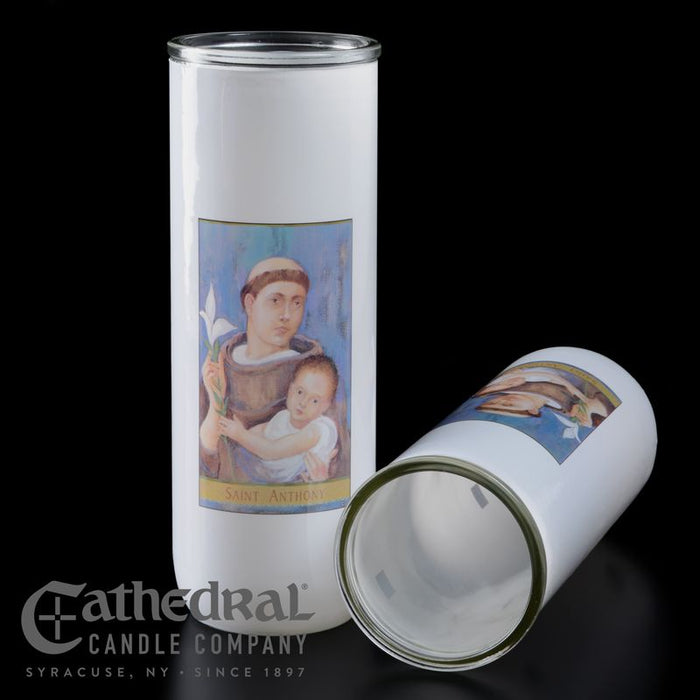 5, 6, 7-Day Sacred Image Candle Globes