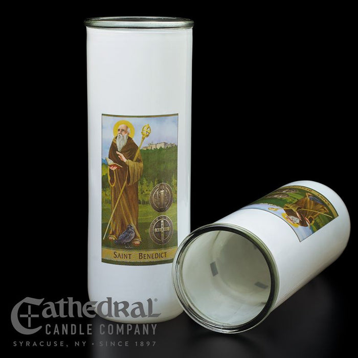 5, 6, 7-Day Sacred Image Candle Globes