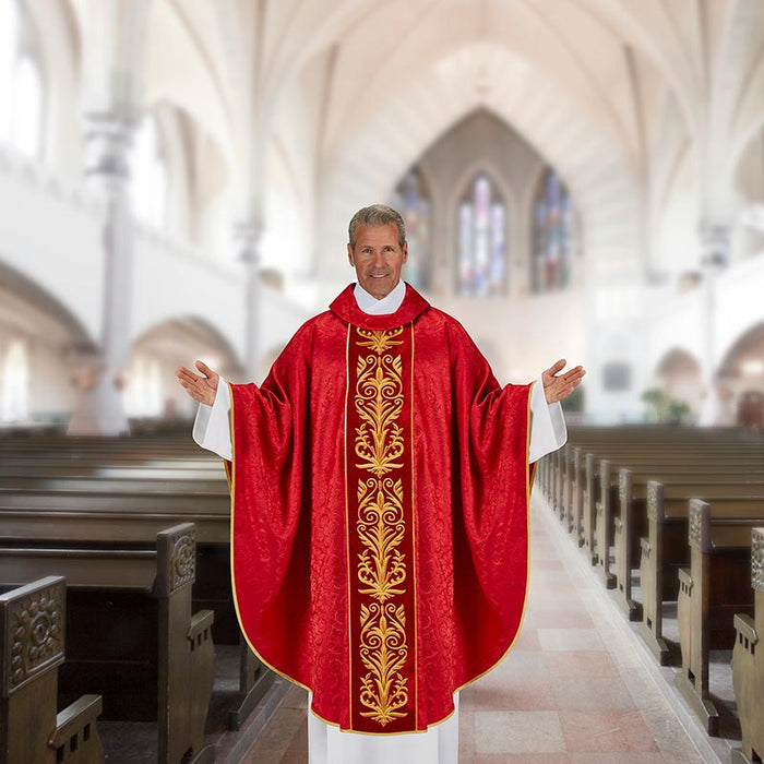 Saint Edward Collection Jacquard Chasuble