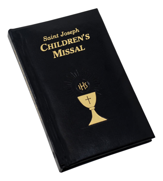 Saint Joseph Children's Missal Black Dura-Lux- 4 Pieces Per Package