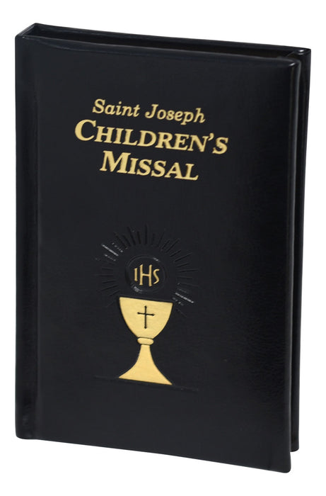 Saint Joseph Children's Missal Black Dura-Lux- 4 Pieces Per Package